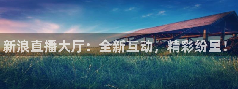 河豚在线：新浪直播大厅：全新互动，精彩纷呈！